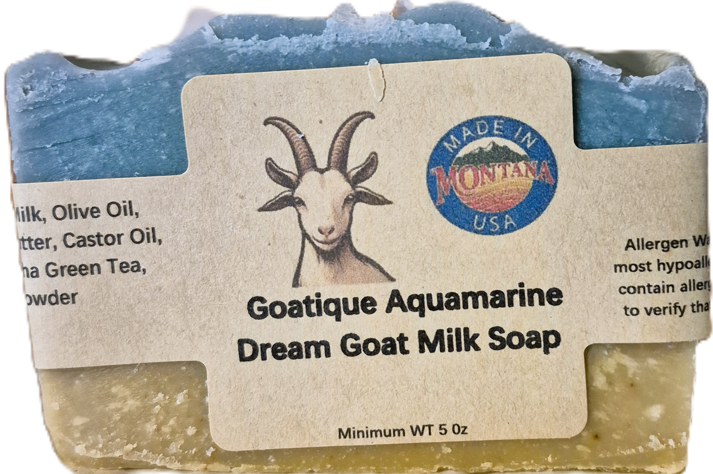 Goatique Aquamarine Dream Goat Milk Soap