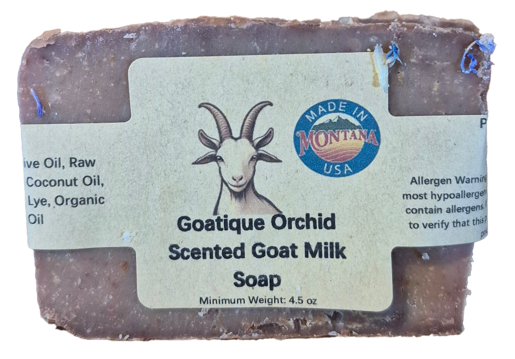 Goatique Orchid Scented Goat Milk Soap