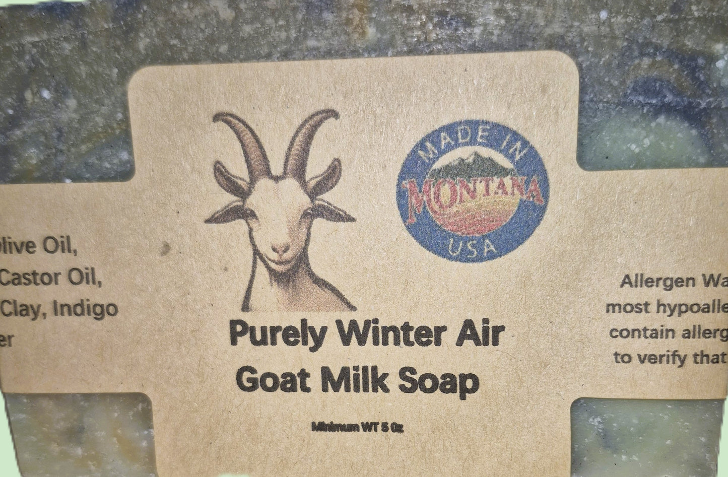 Purely Winter Air Goat Milk Soap