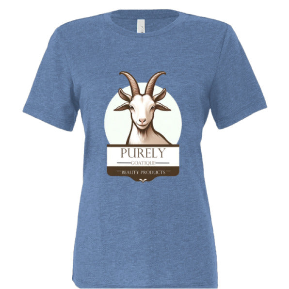 Blue Triblend - FRONT