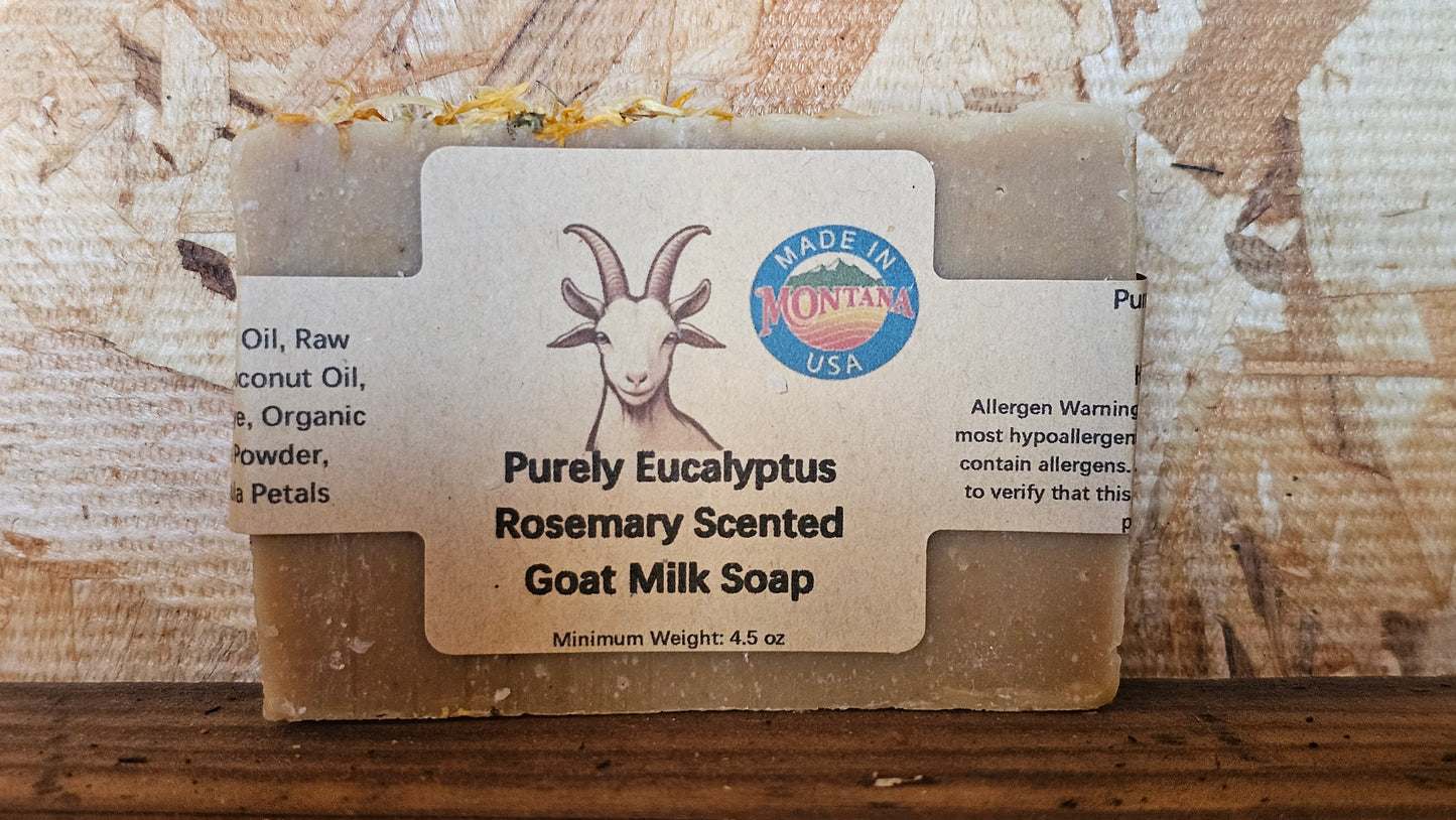 Purely Eucalyptus Rosemary Soap