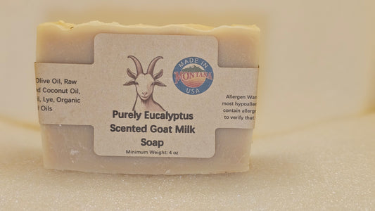 Purely Eucalyptus Scented Goat Milk Soap