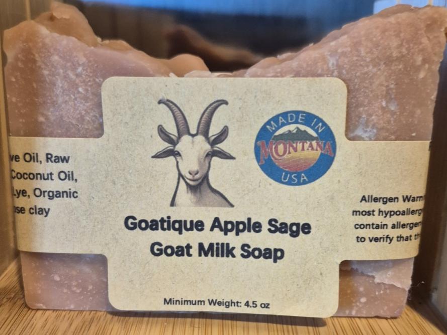 Goatique Apple Sage with Rose Clay