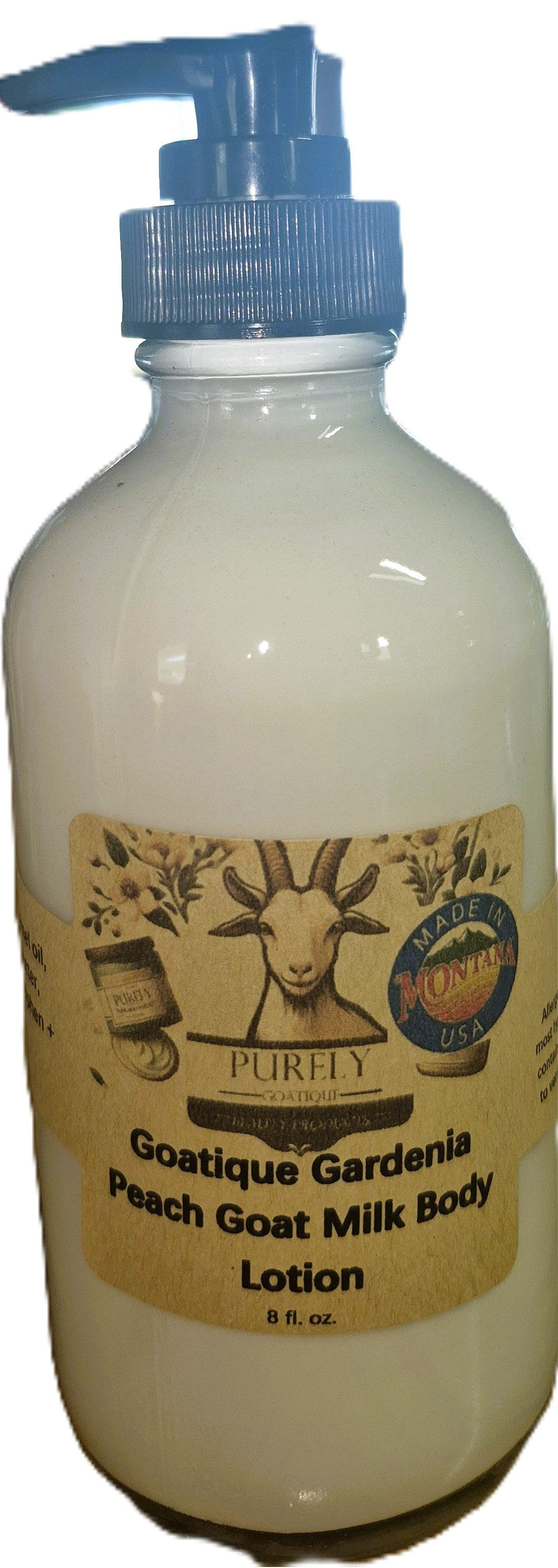 Goatique Gardenia Peach Goat Milk Body Lotion