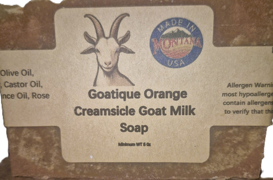 Goatique Orange Creamsicle Goat Milk Soap
