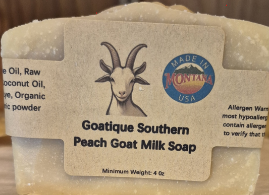 Goatique Southern Peach Goat Milk Soap