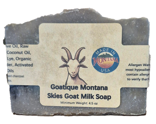 Goatique Montana Skies Goat Milk Soap