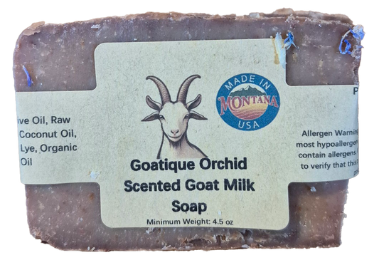 Goatique Orchid Scented Goat Milk Soap