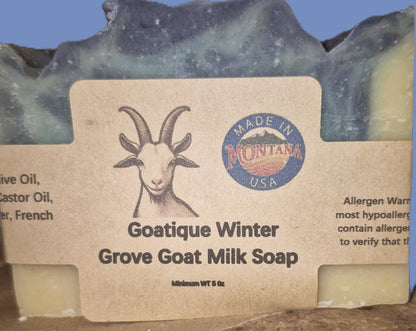 Goatique Winter Glove Goat Milk Soap