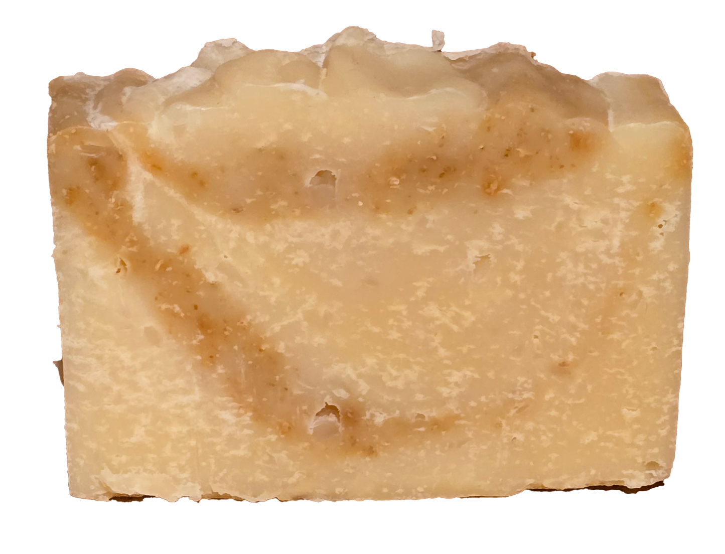 Purely Unscented Goat Milk Soap with Orange Peel Powder(Promotional)