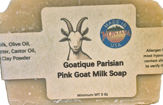 Goatique Parisian Pink Goat Milk Soap