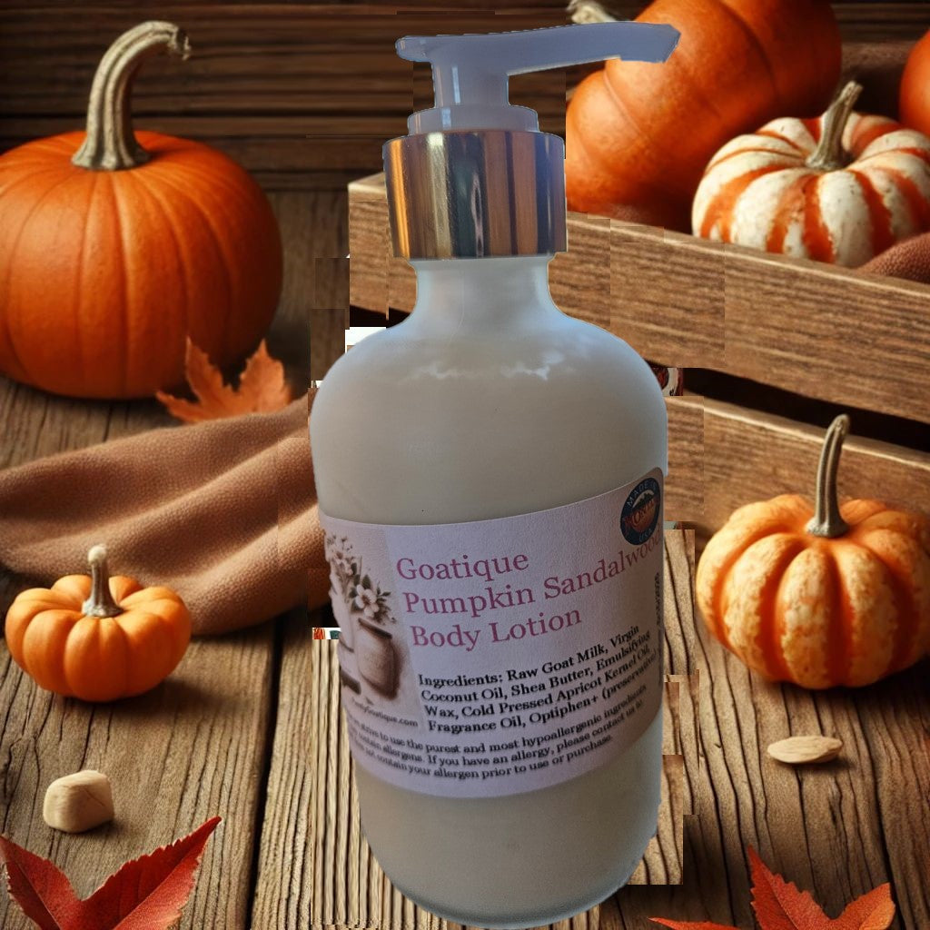 Goatique Pumpkin Sandalwood Body Lotion