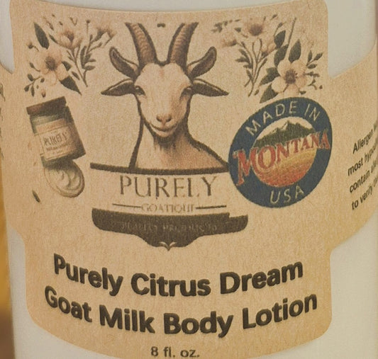 Purely Citrus Dream Goat Milk Body Lotion