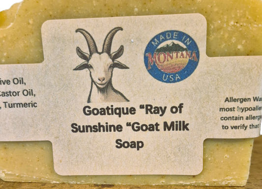 Goatique "Ray of Sunshine" Goat Milk Soap