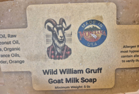 Wild William Gruff Goat Milk Soap