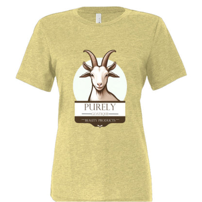 Pale Yellow Triblend - FRONT