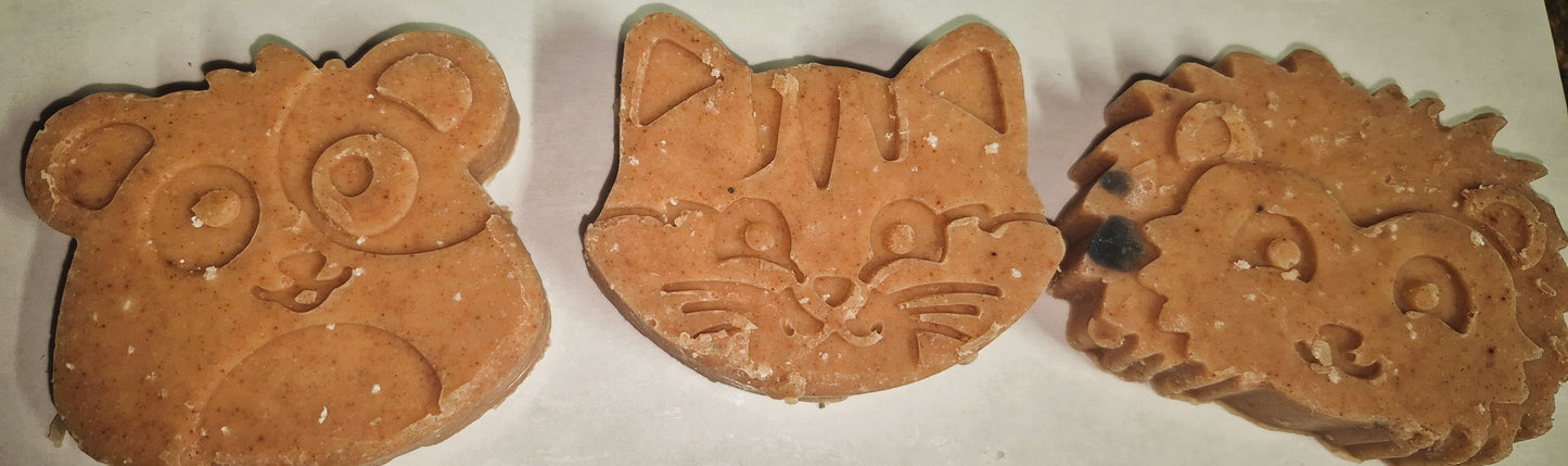 Goatique Kids- Goat Milk Soap- 3 soap set