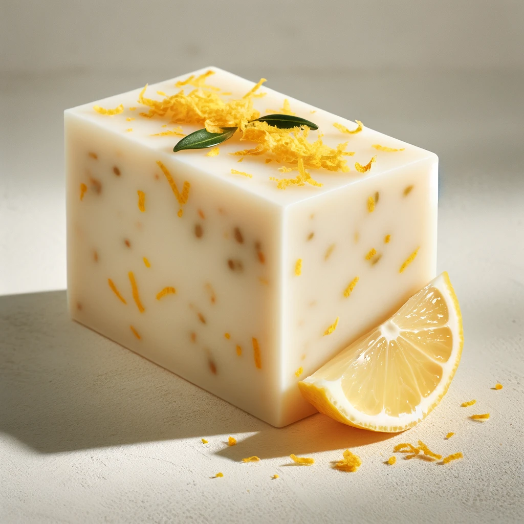 Purely Unscented Lemon Zest Goat-Milk Soap