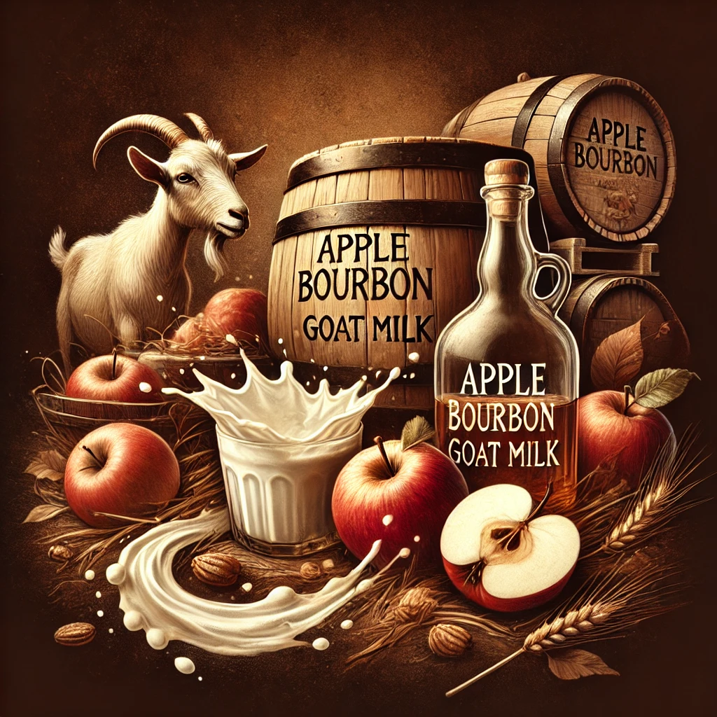 Goatique Apple Bourbon Scented Soap