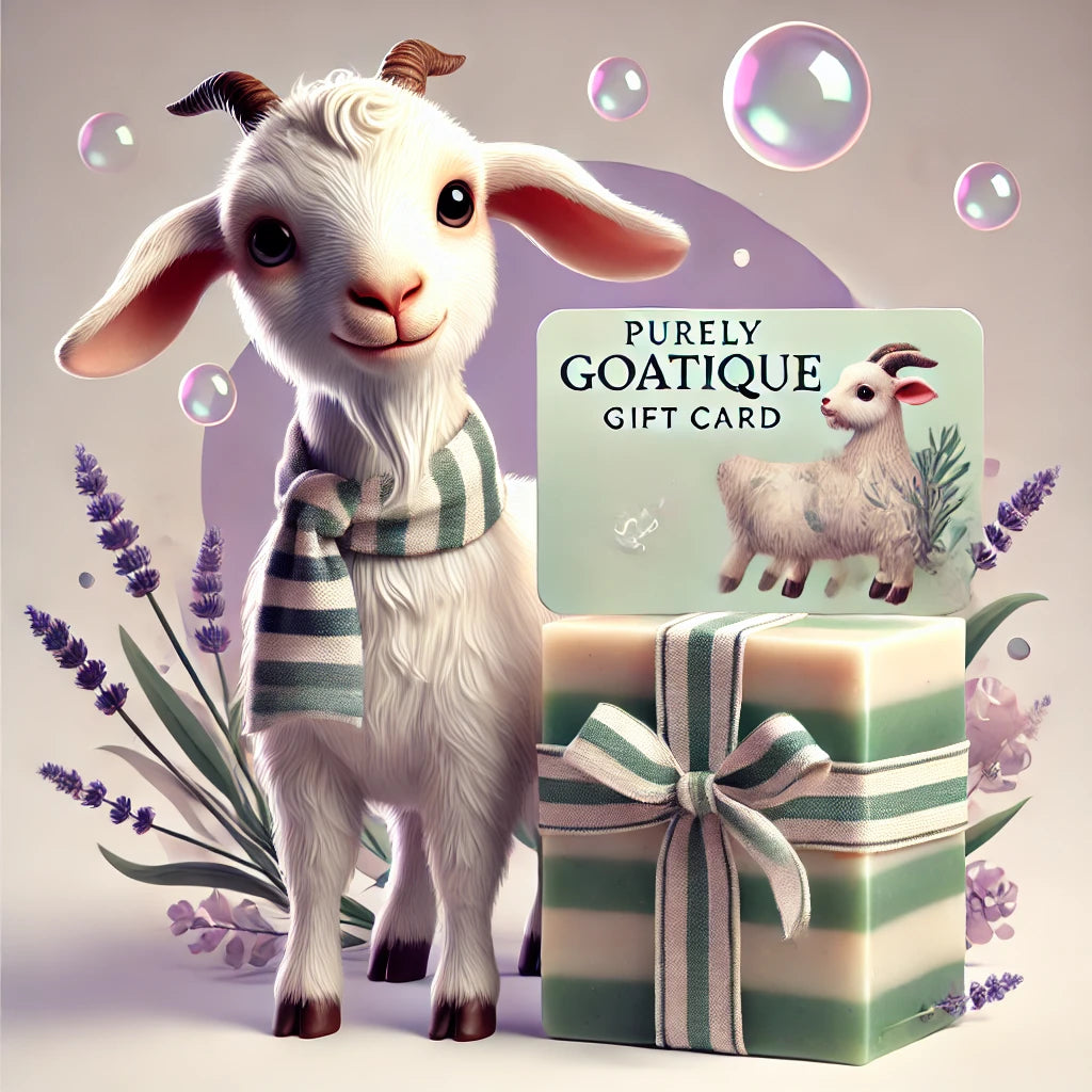 Purely Goatique Gift Cards – Thoughtful, Natural, Luxurious