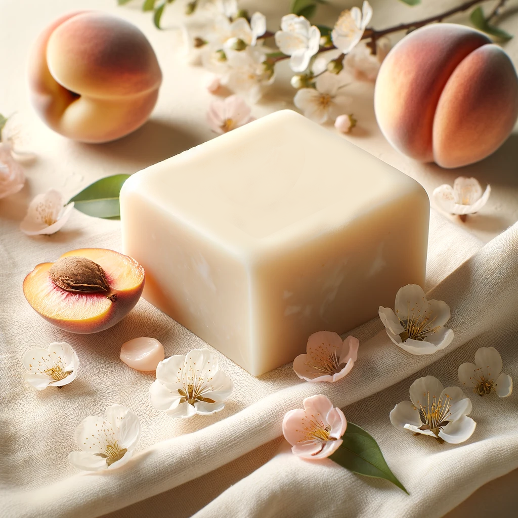 Goatique Peach Scented Soap