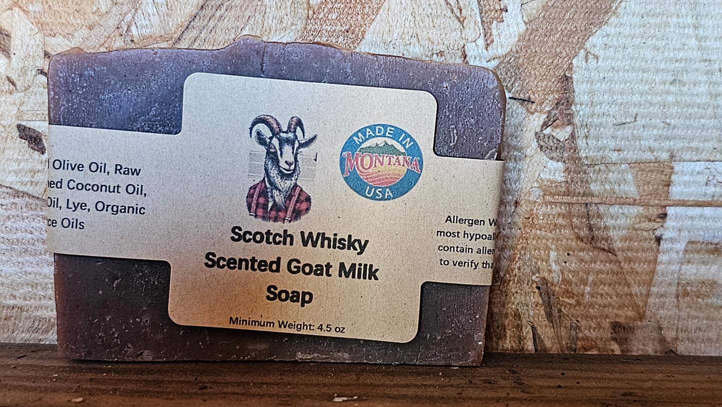 Scotch Whisky Scented Soap